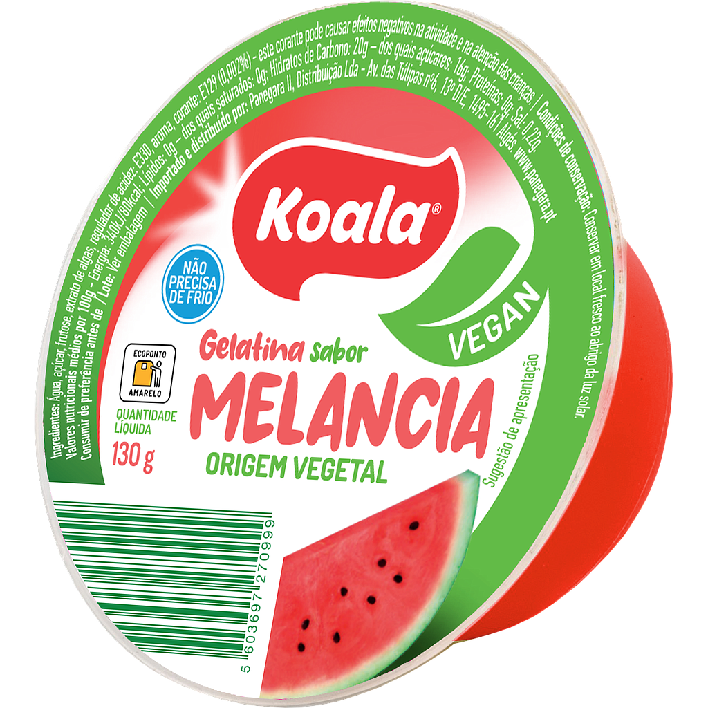 WATERMELON GELATINE KOALA 24X130GR