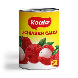 LYCHEES IN SYRUP KOALA 12X567GR*