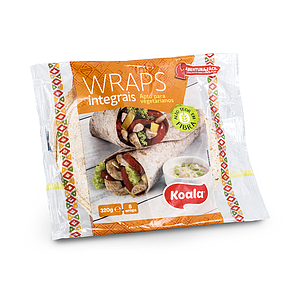 Wrap de trigo integral Koala 14 x 320g