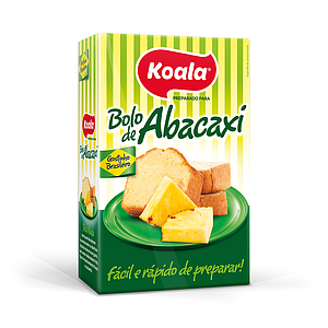 POWDER CAKE MIX PINEAPPLE FLAVOUR KOALA 6X435GR