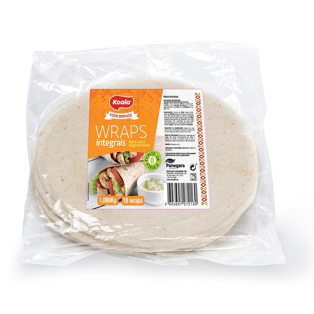 WHOLE WHEAT WRAP FOOD SERVICE KOALA 6X1,080KG