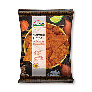 Tortilla Chip Batata Doce Sal & Lima Zanuy 10 x 130g